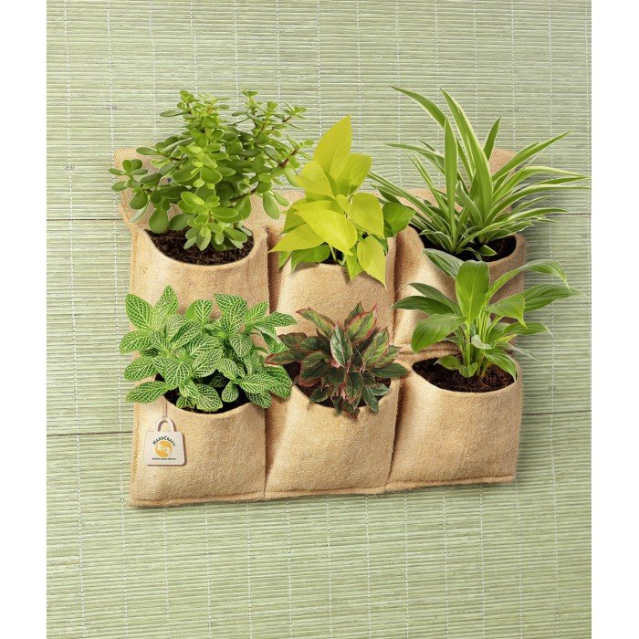 Buy Wholesale China Wall Hanging Planting Bags Flower Pot Grow Bag