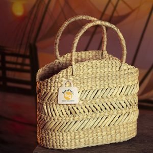 Hand Woven Basket Bag - 010