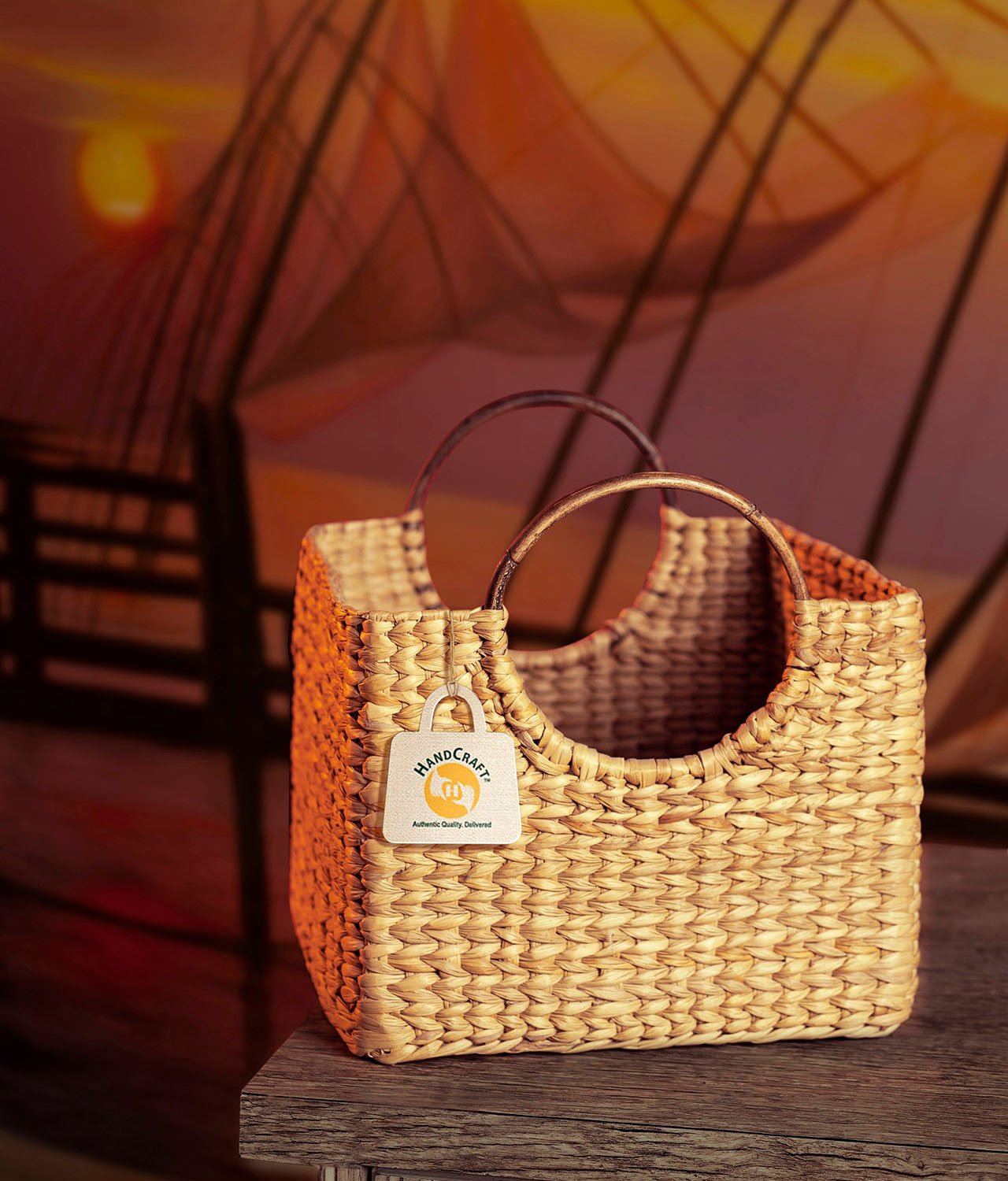 Portable Rattan Basket Shoulder Bag with Long Strap Kids Woven Basket Bag  Props UNX | Wish