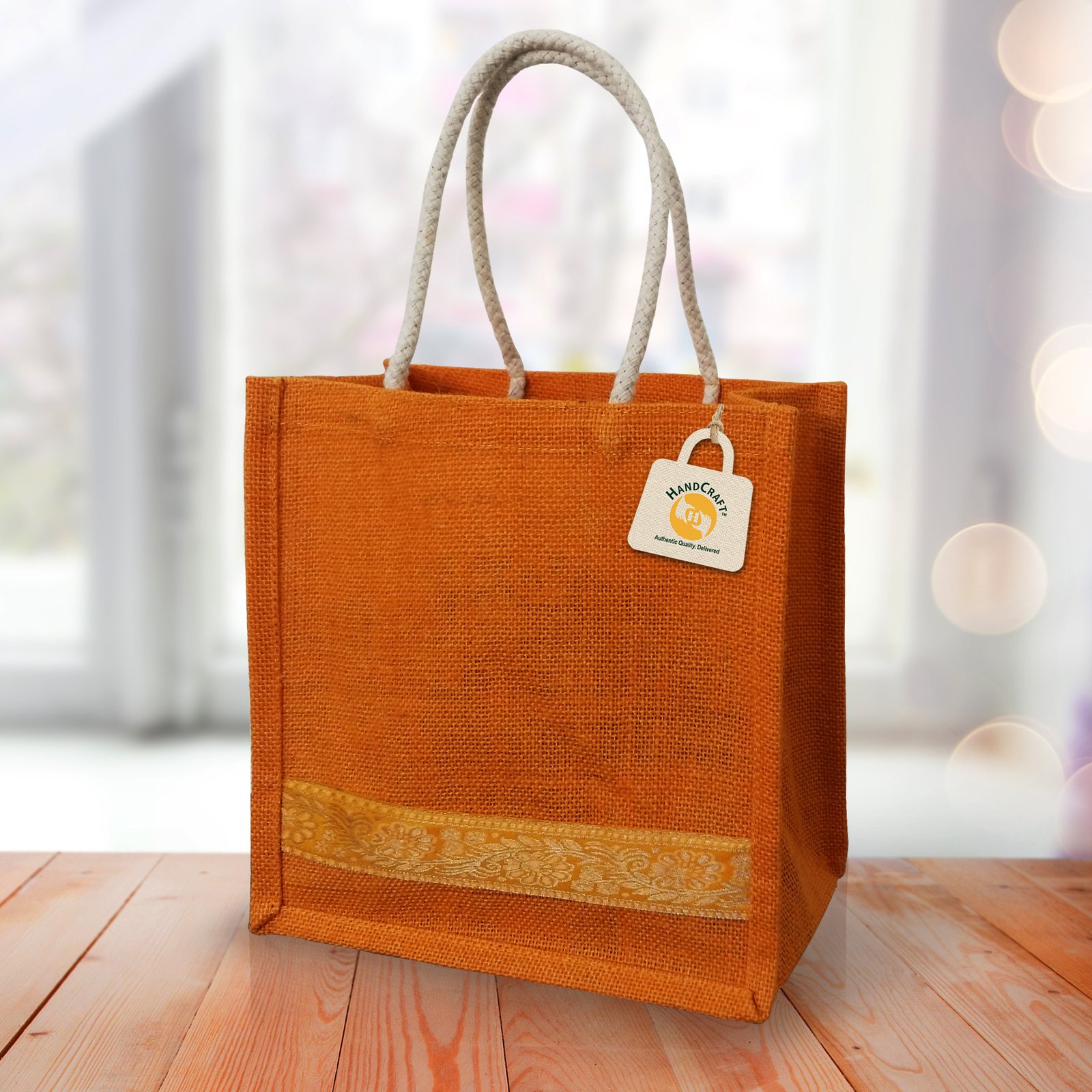 Jute Bag For Gift Manufacturer GB 010 D HandcraftCustom