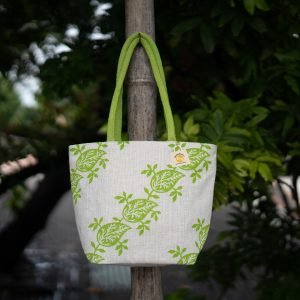 Printed Jute Bag - FL - 017 A_1