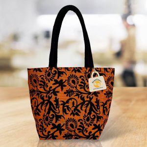 Printed Jute Bag - FL - 020