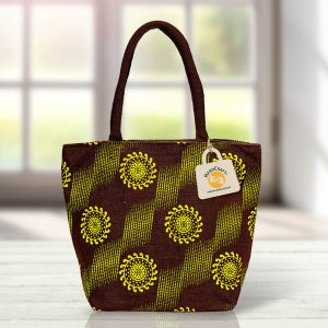 Printed Jute Bag - FL - 026 B