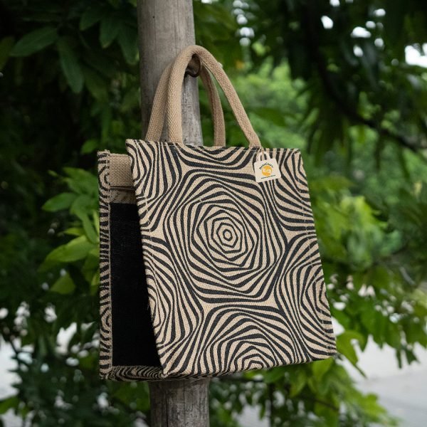 Jute Bag with Zip