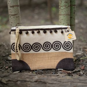 Zip Jute Pouch - JP 017 B