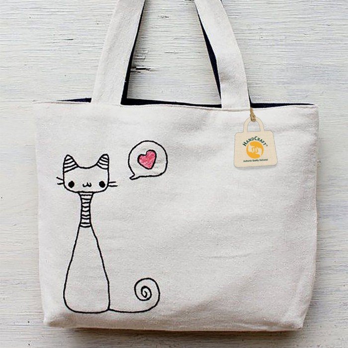 Cotton Tote Bag Manufacturer - 001 - handcraftCustom.com