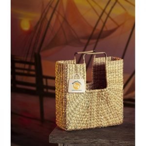 Hand Woven Basket Bag - 029