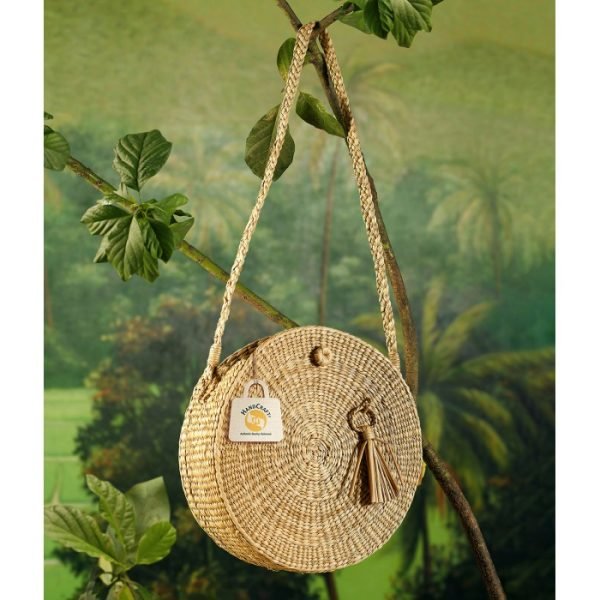 Circle basket sling bag sale