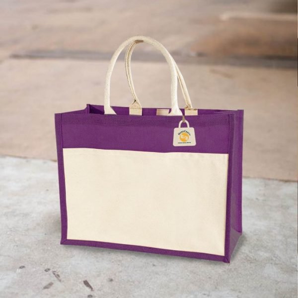 Wholesale Factory directory sale logo custom Jute bag Natural