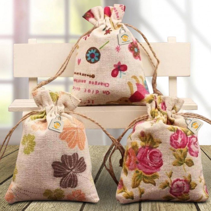 Jute Gift Pouches