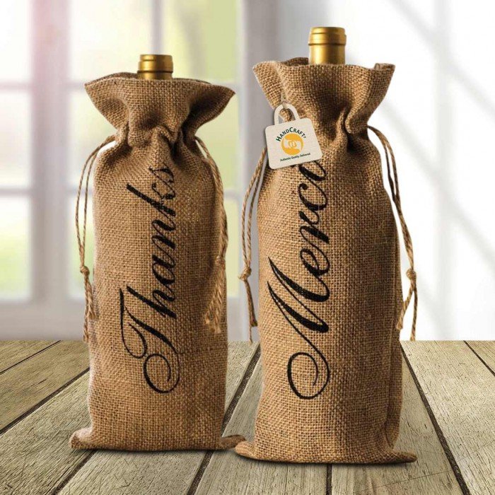 Mini Wine Bottle Gift Box | Queen B Creations