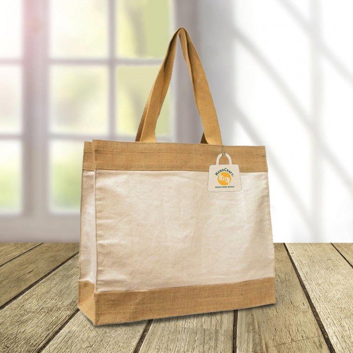 Flipkart.com | AGGDA Plain Jute Burlap Large Size handbag Bag working  office bag to carry Grocery or box files for office (Orange) Waterproof  Lunch Bag - Lunch Bag