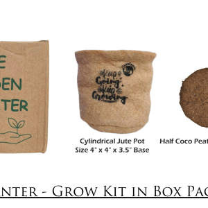 Box Jute Microgreen Gardening Kit