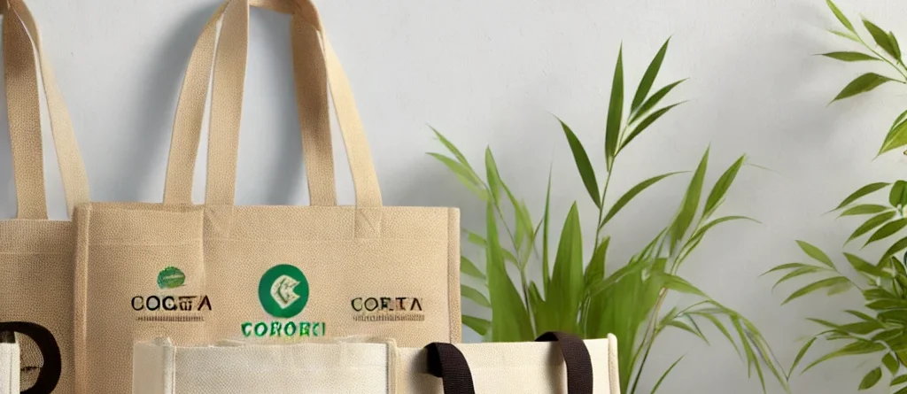 Eco-friendly customized jute bags for corporate gifting