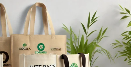 Eco-friendly customized jute bags for corporate gifting