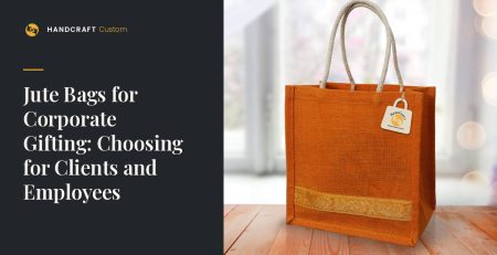 Jute Bag For Gifts by HANDCRAFT, for client and employee gifting