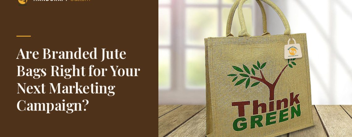 Promotional Jute Bag by HANDCRAFT, for a branded marketing campaign