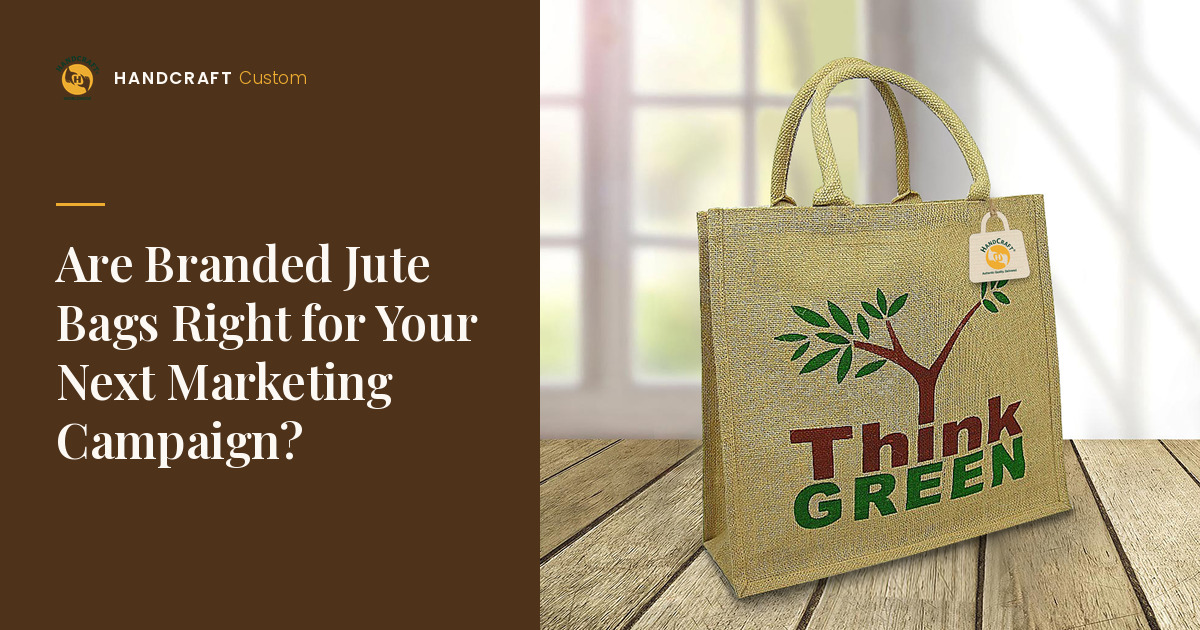 Promotional Jute Bag by HANDCRAFT, for a branded marketing campaign