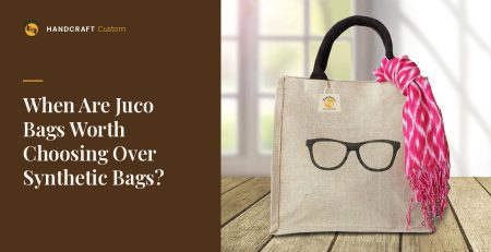 Juco Bag by HANDCRAFT, premium juco fabric for niche gifting