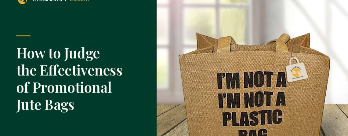 Promotional Jute Bag by HANDCRAFT, from a promotional bag programme