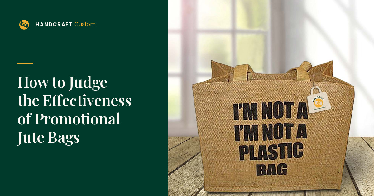 Promotional Jute Bag by HANDCRAFT, from a promotional bag programme