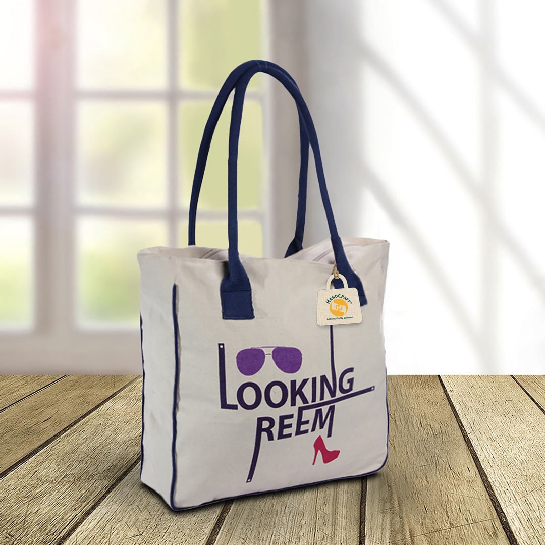 Heavy canvas tote bag, the sturdier cotton option