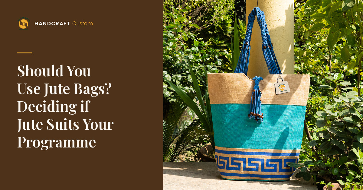 High Quality Jute Tote Bag by HANDCRAFT, jute tote – material suitability