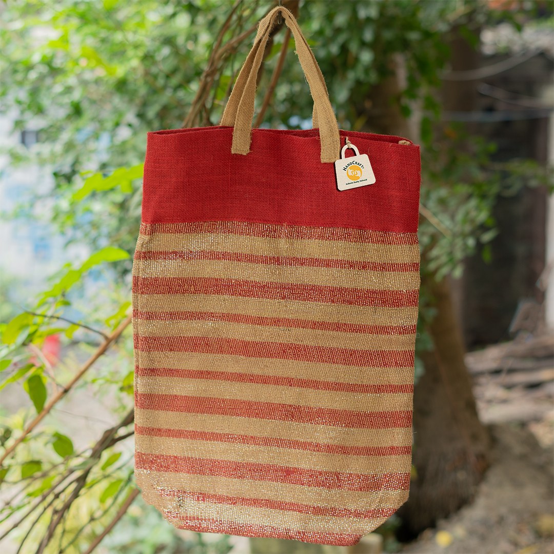 Unlaminated jute bag