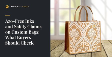 Printed Jute Bag by HANDCRAFT, printed bag – ink and safety-claim checks