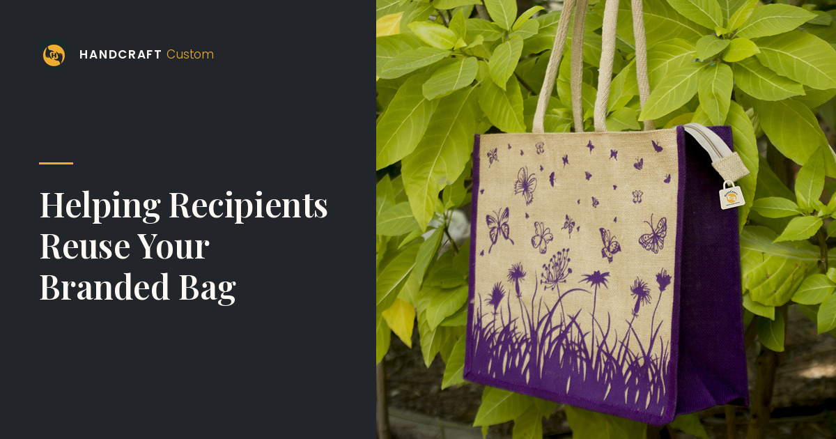 Trendy Shopping Bag by HANDCRAFT, tote recipients keep reusing