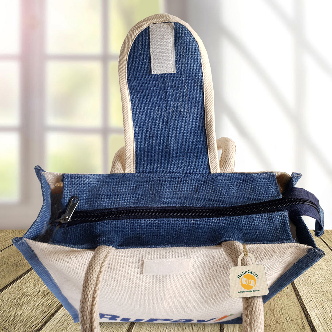 Custom Jute Bag by HANDCRAFT, carrying a campaign message