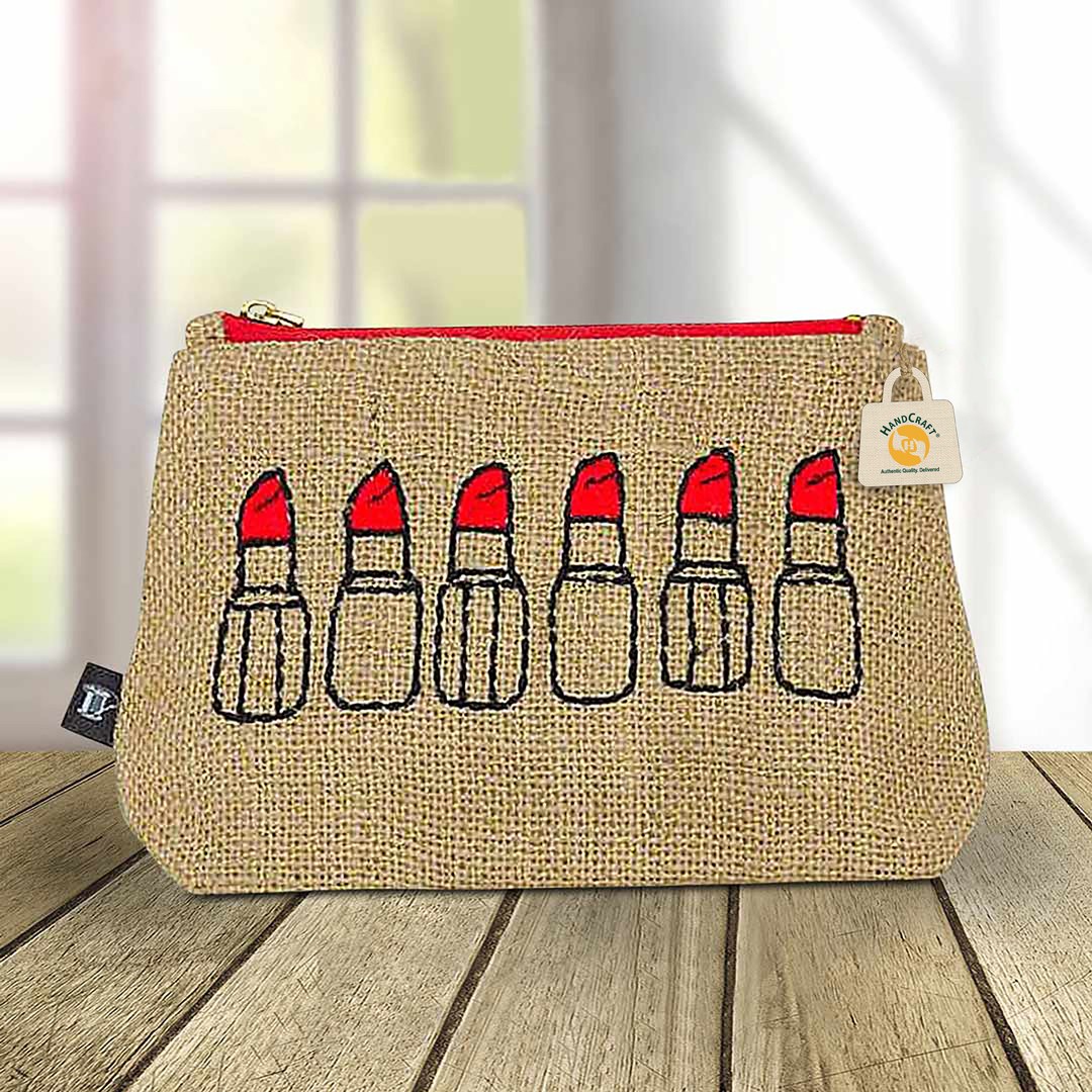 Jute bag with trims