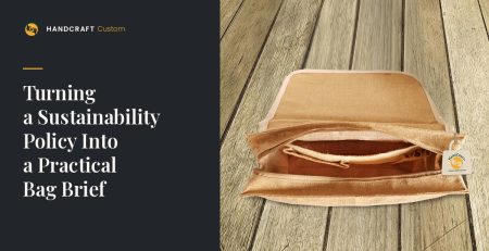 Jute Office Bag by HANDCRAFT, office bag specification from a sustainability brief